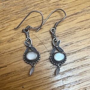 Elegant Silver Dangle Earrings